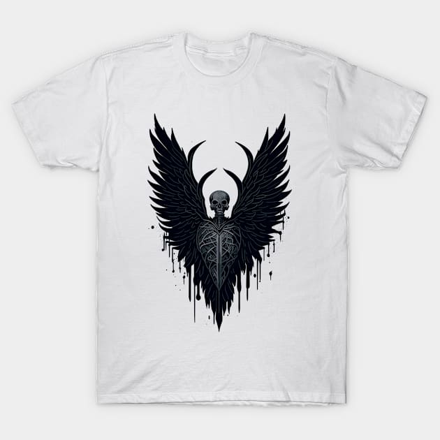 Occult Dark Art Gothic Unholy Witchcraft Grunge Emo T-Shirt by plainlyfashion